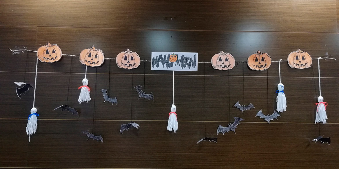 Halloween en el Centro de Día Isozaki Atea