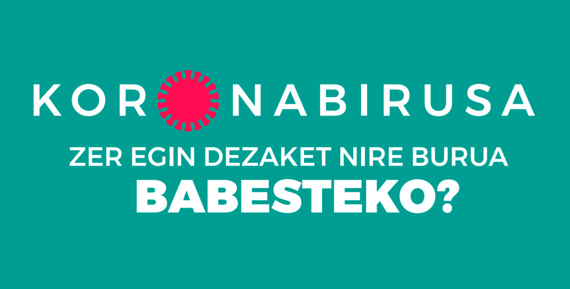 Koronabirusa geldiarazteko indartze-neurriak